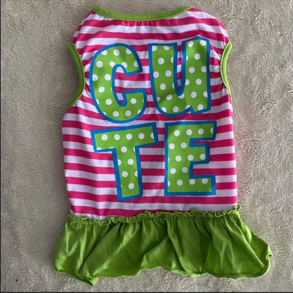 “Cute” Dog Dress